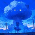 ヌコの雷雲 5枚目