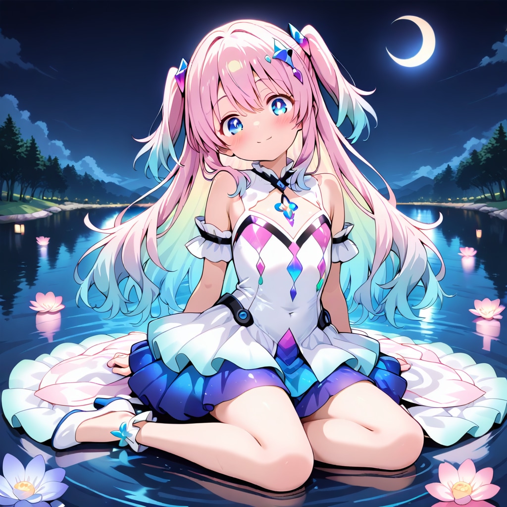 幻想的な女の子