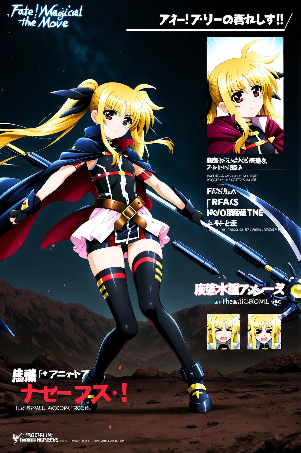 フェイト➡　おねがいがあります　主さん　　なんでしょ・・・