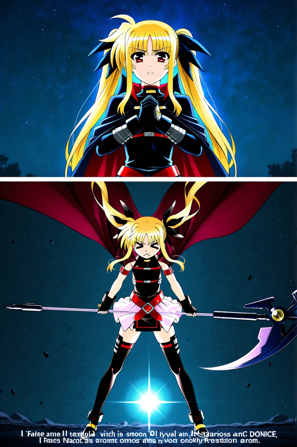 フェイト➡　おねがいがあります　主さん　　なんでしょ・・・