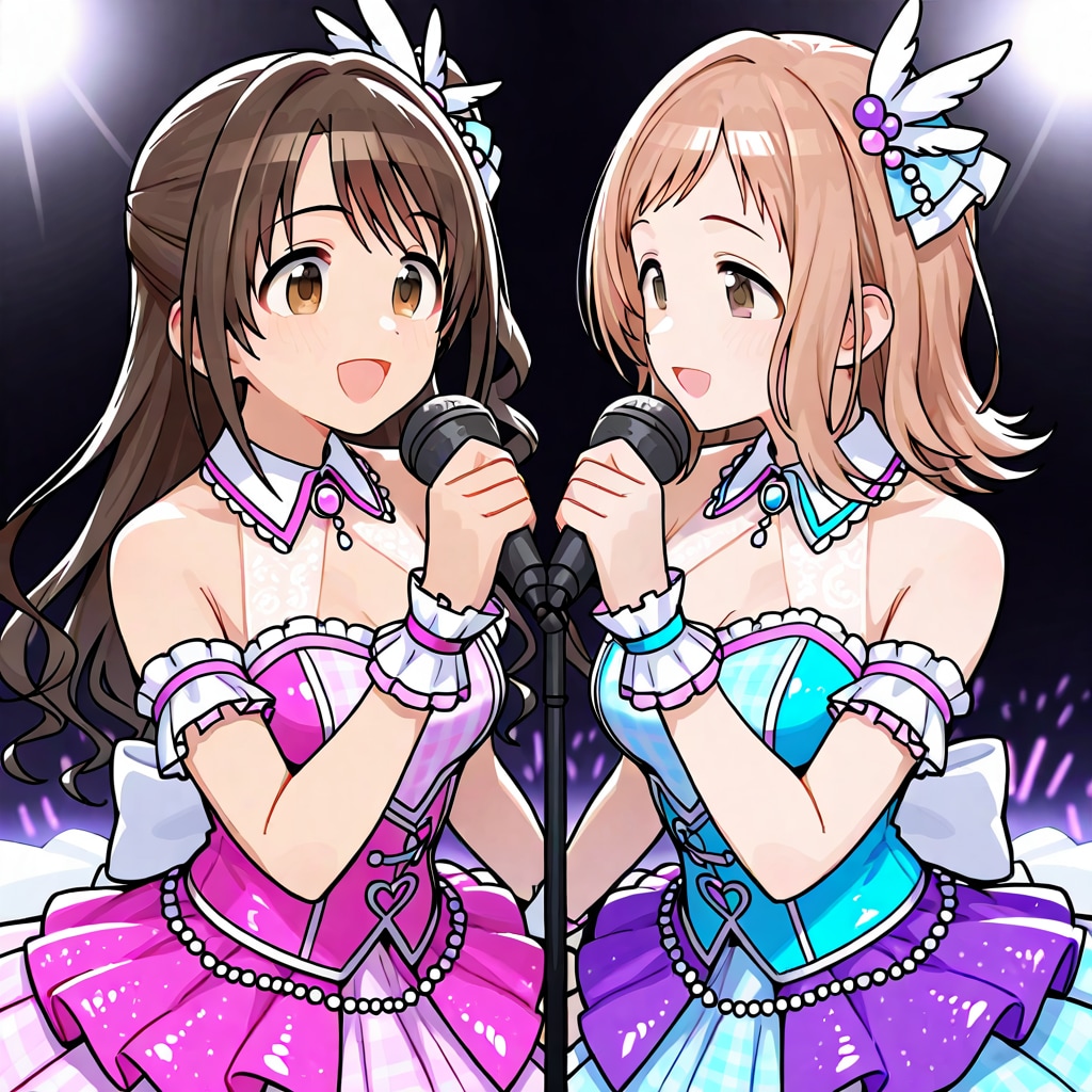 島村卯月＆櫻木真乃のライブ