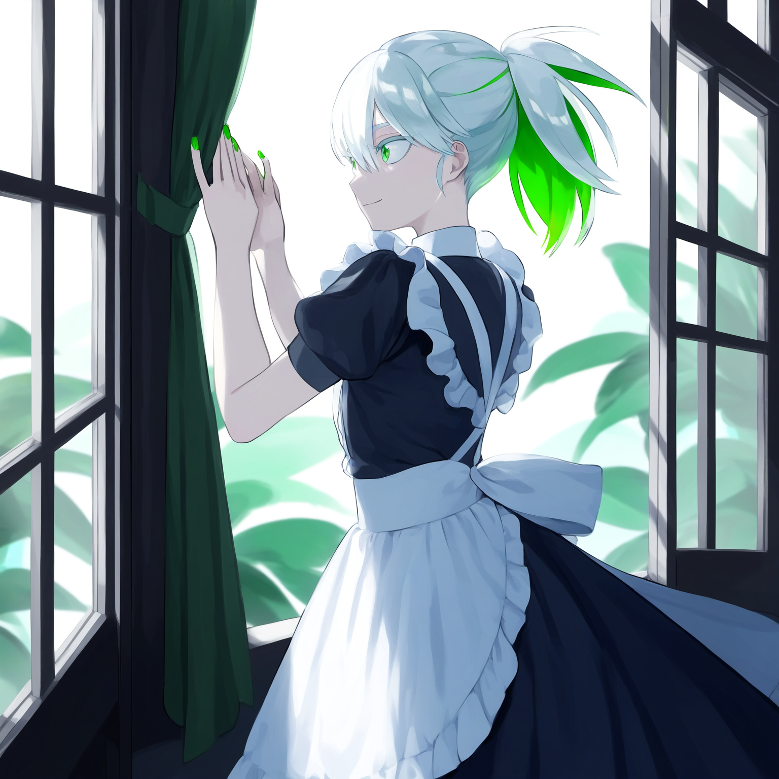 目覚めの朝　窓を開けましょう | の人気AIイラスト・グラビア