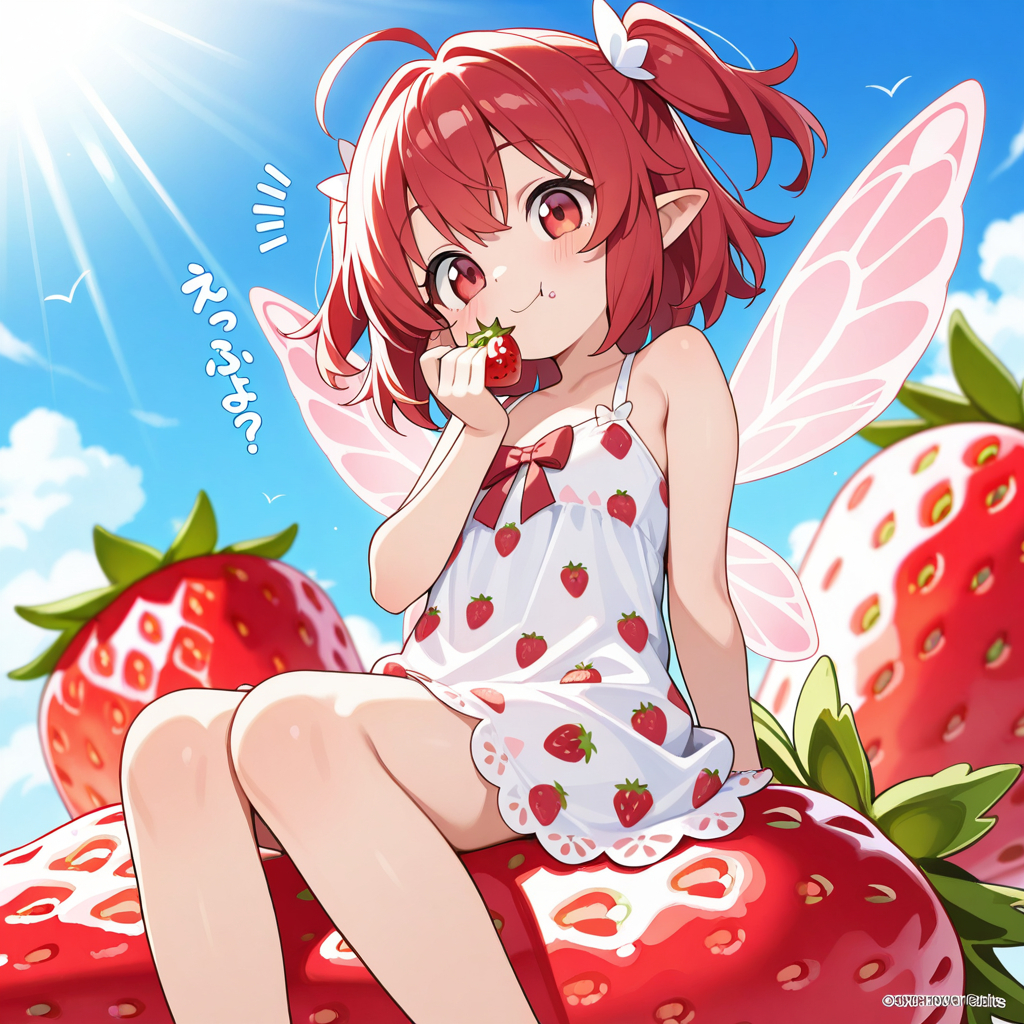 いちごの妖精【今日はいちごの日】