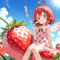 いちごの妖精【今日はいちごの日】 3枚目