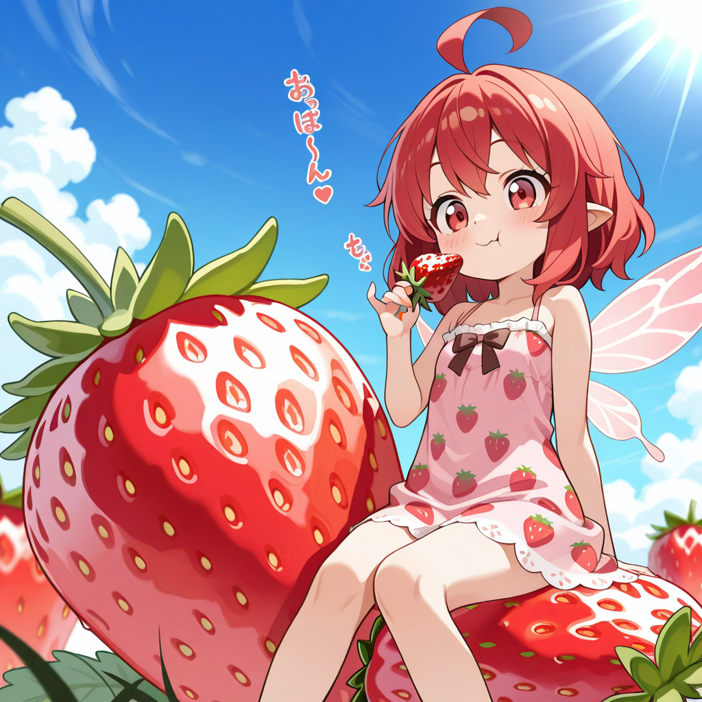 いちごの妖精【今日はいちごの日】