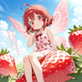いちごの妖精【今日はいちごの日】 2枚目