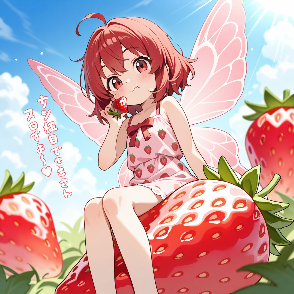 いちごの妖精【今日はいちごの日】
