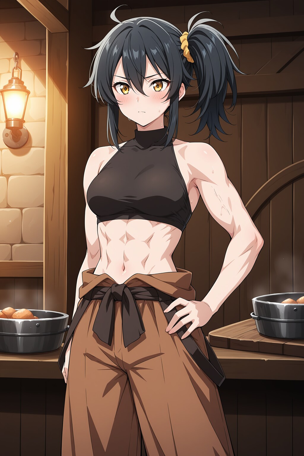 女騎士の普段着