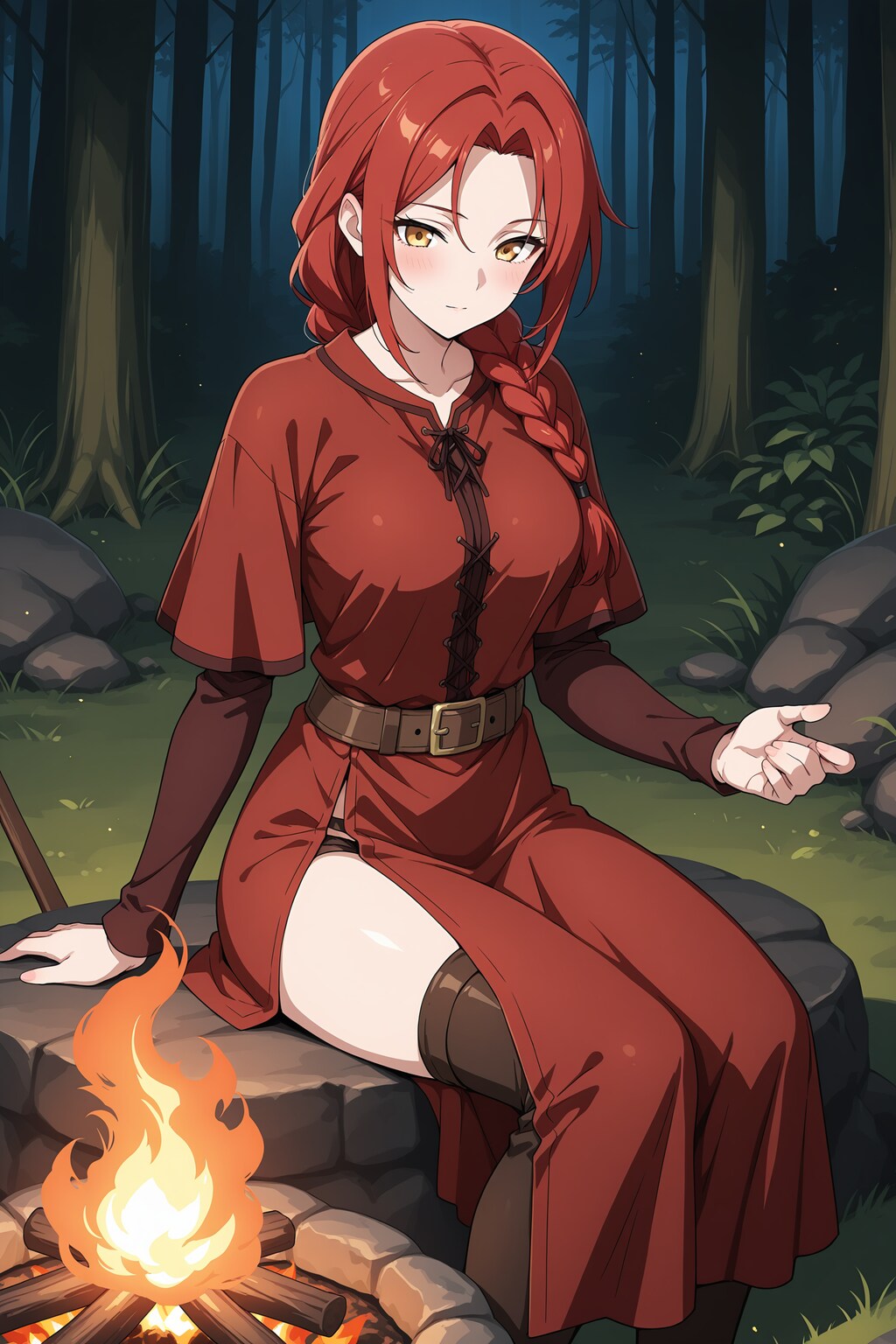 女騎士の普段着