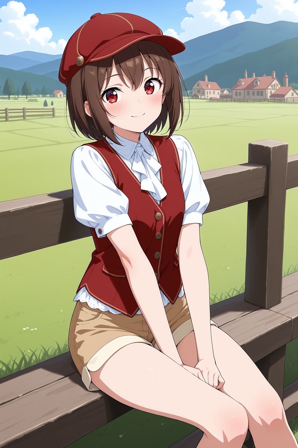 女騎士の普段着