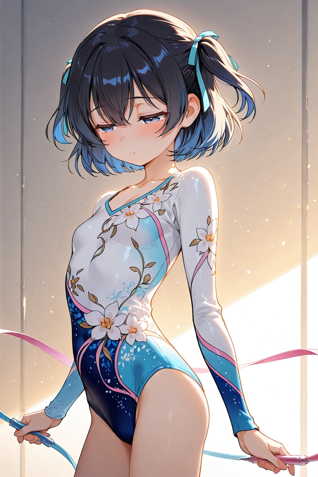 眠そうな目