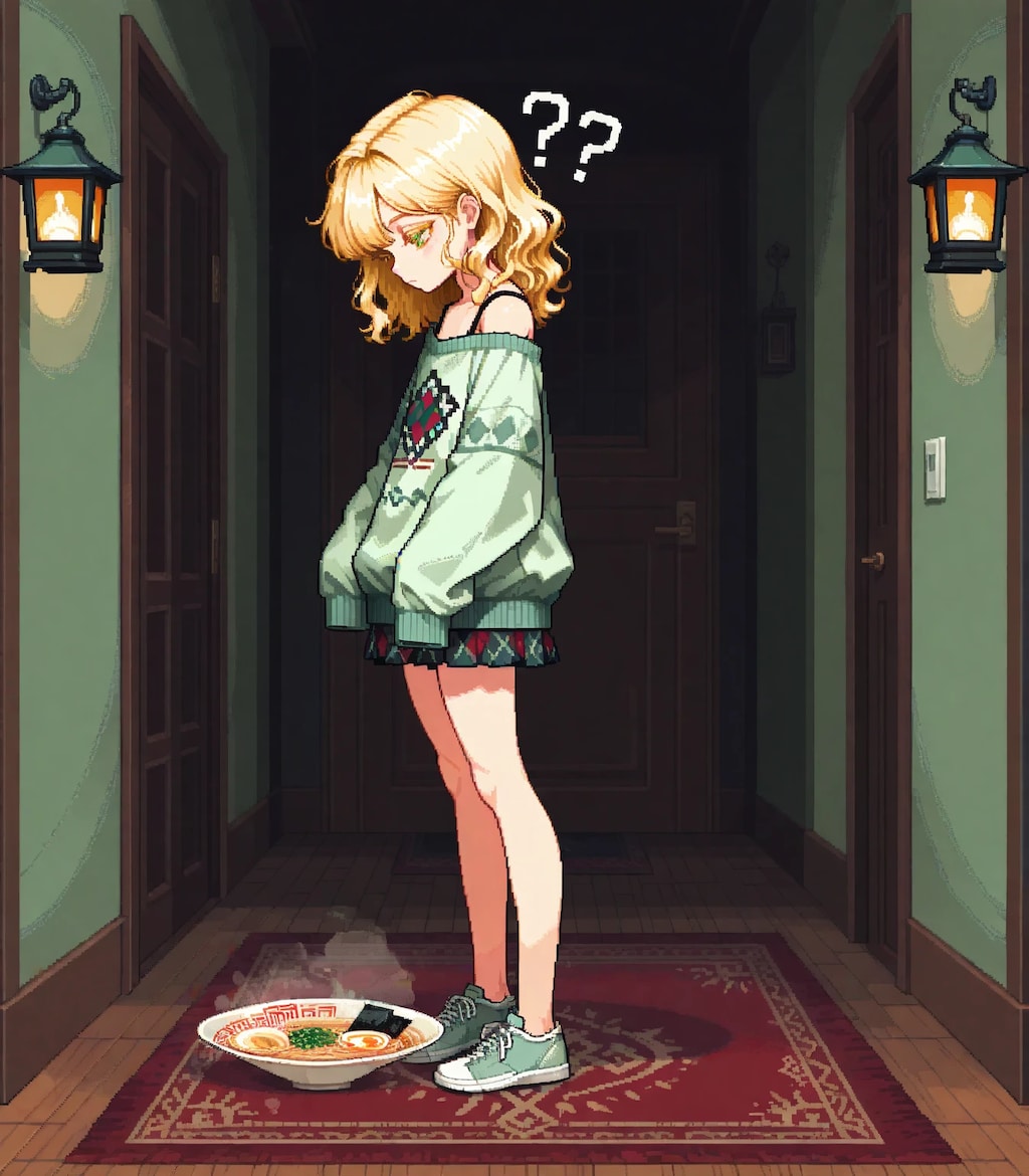 スーは怪しいラーメンを発見した