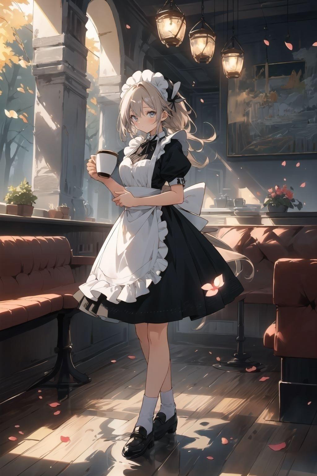 メイドさん頑張ります | の人気AIイラスト・グラビア