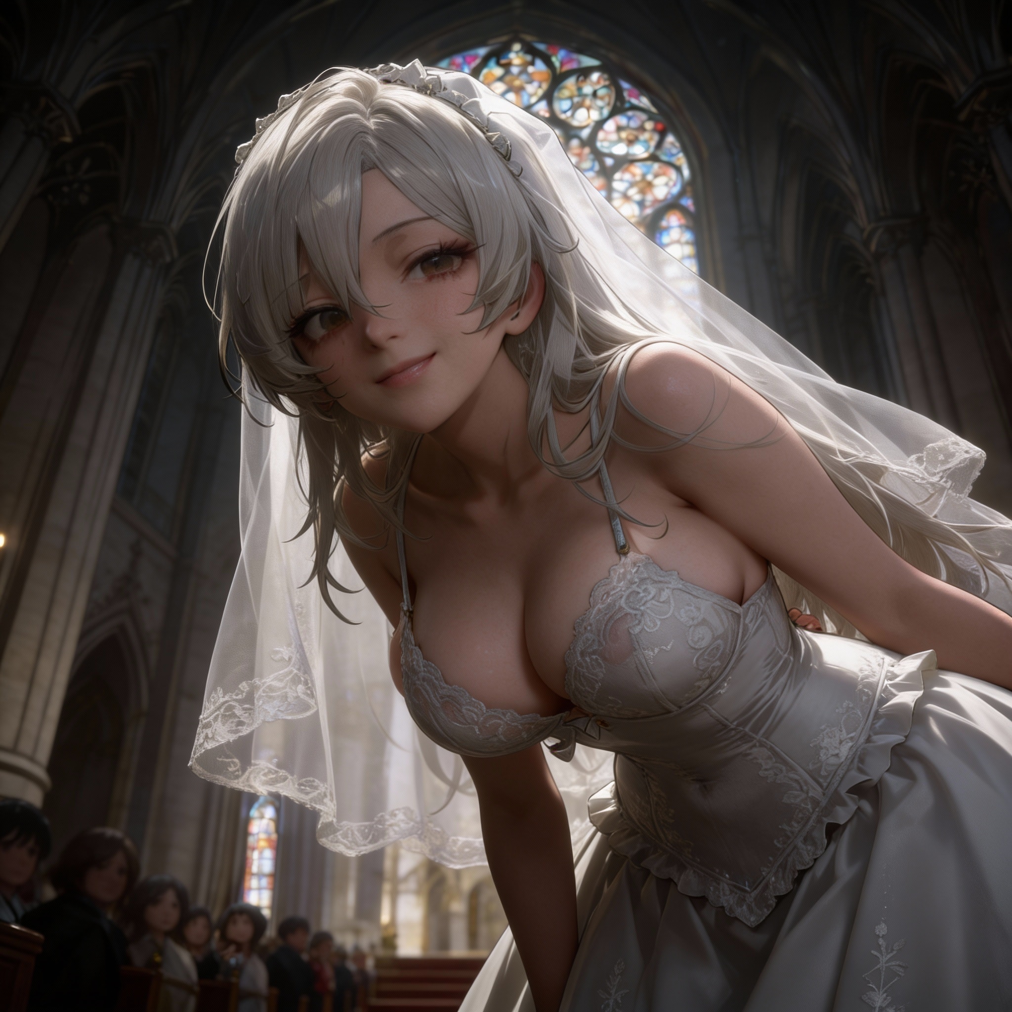 「　あっ　♡♡♡ ✨　きたきた　・・・　おばあちゃん　！　♡ ✨　」 | の人気AIイラスト・グラビア