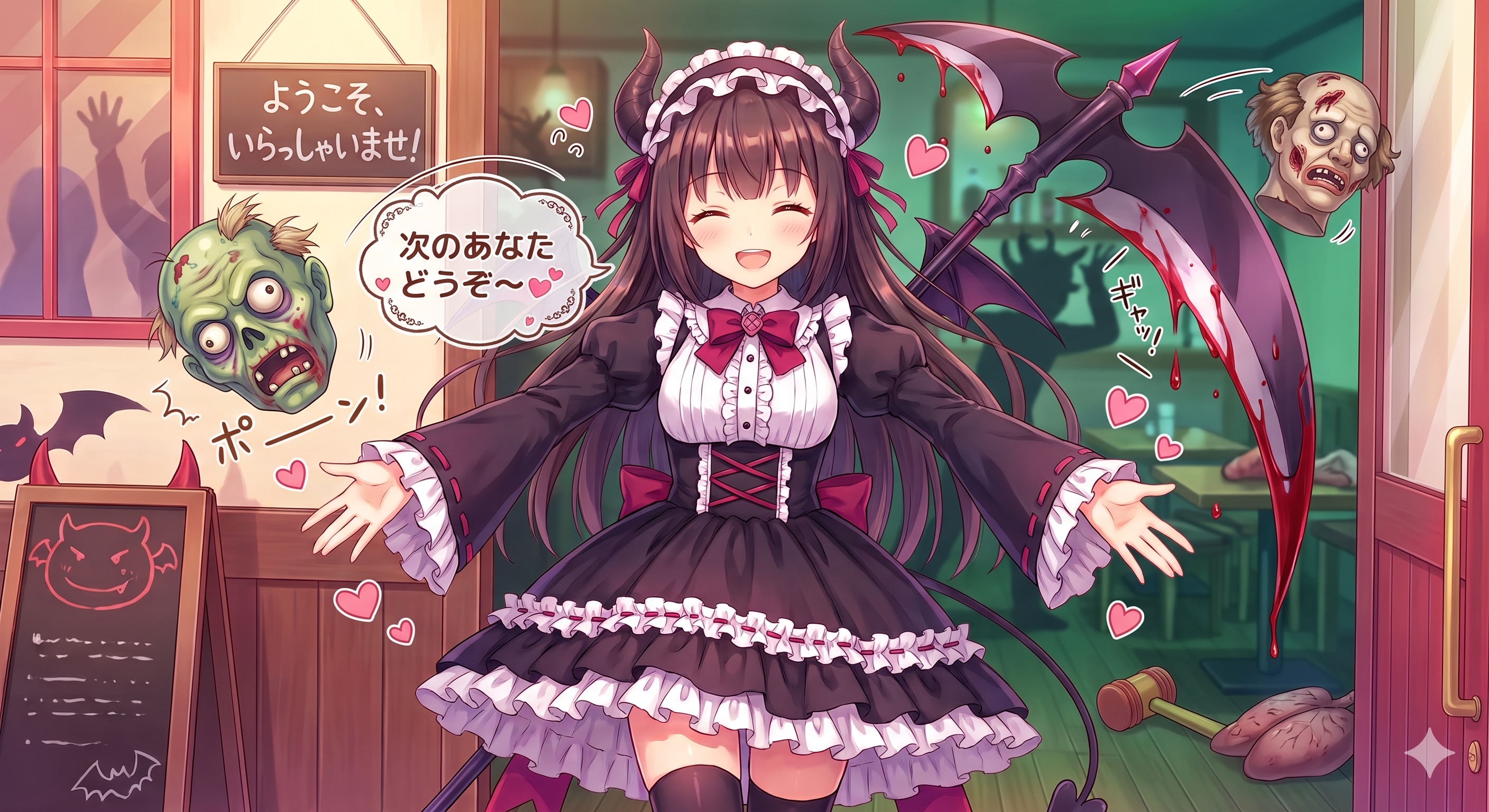 アクちゃん 戦慄のおもてなし❤️