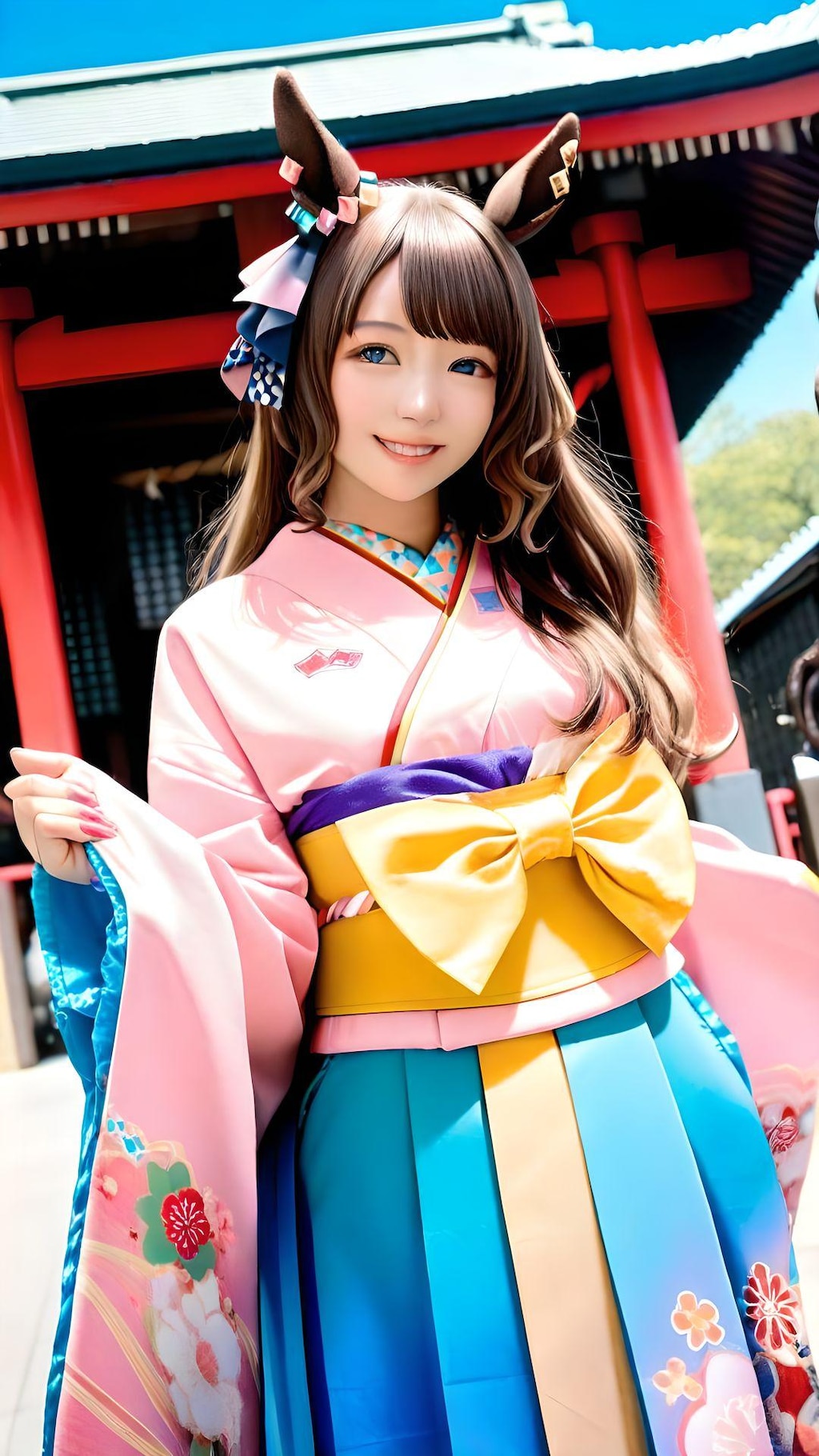 ウマ年の初詣 4