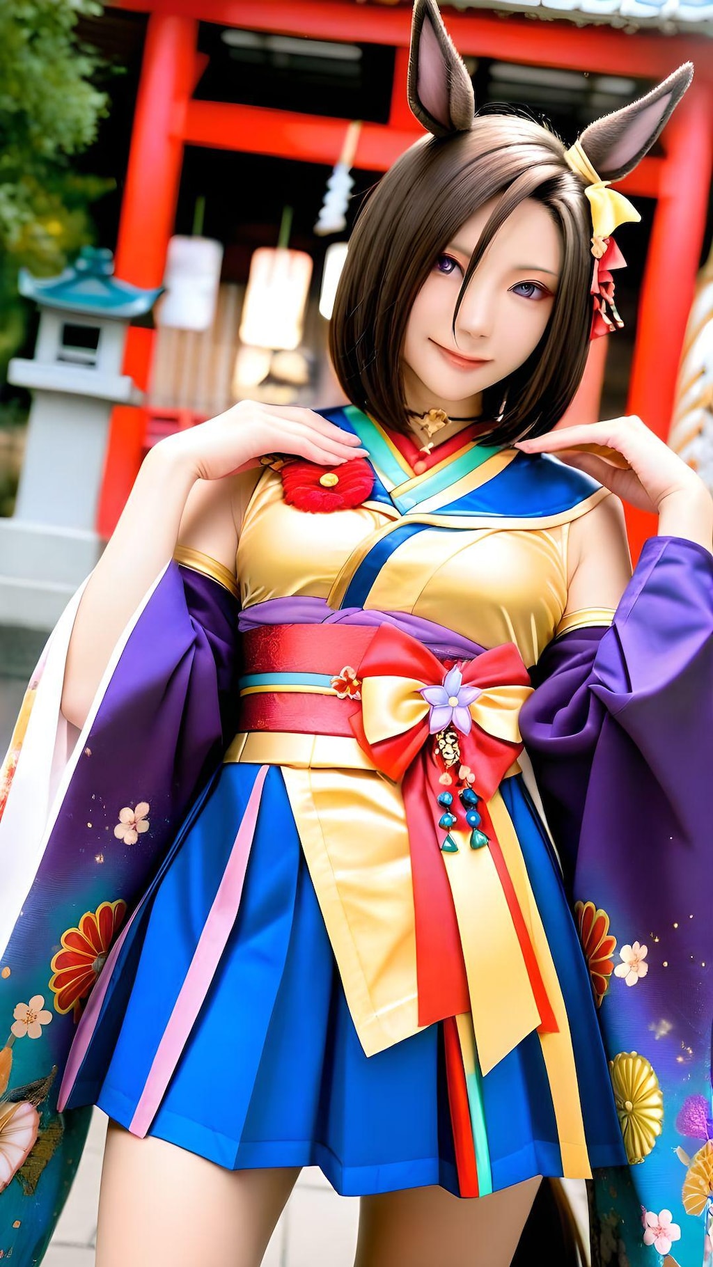 ウマ年の初詣 4