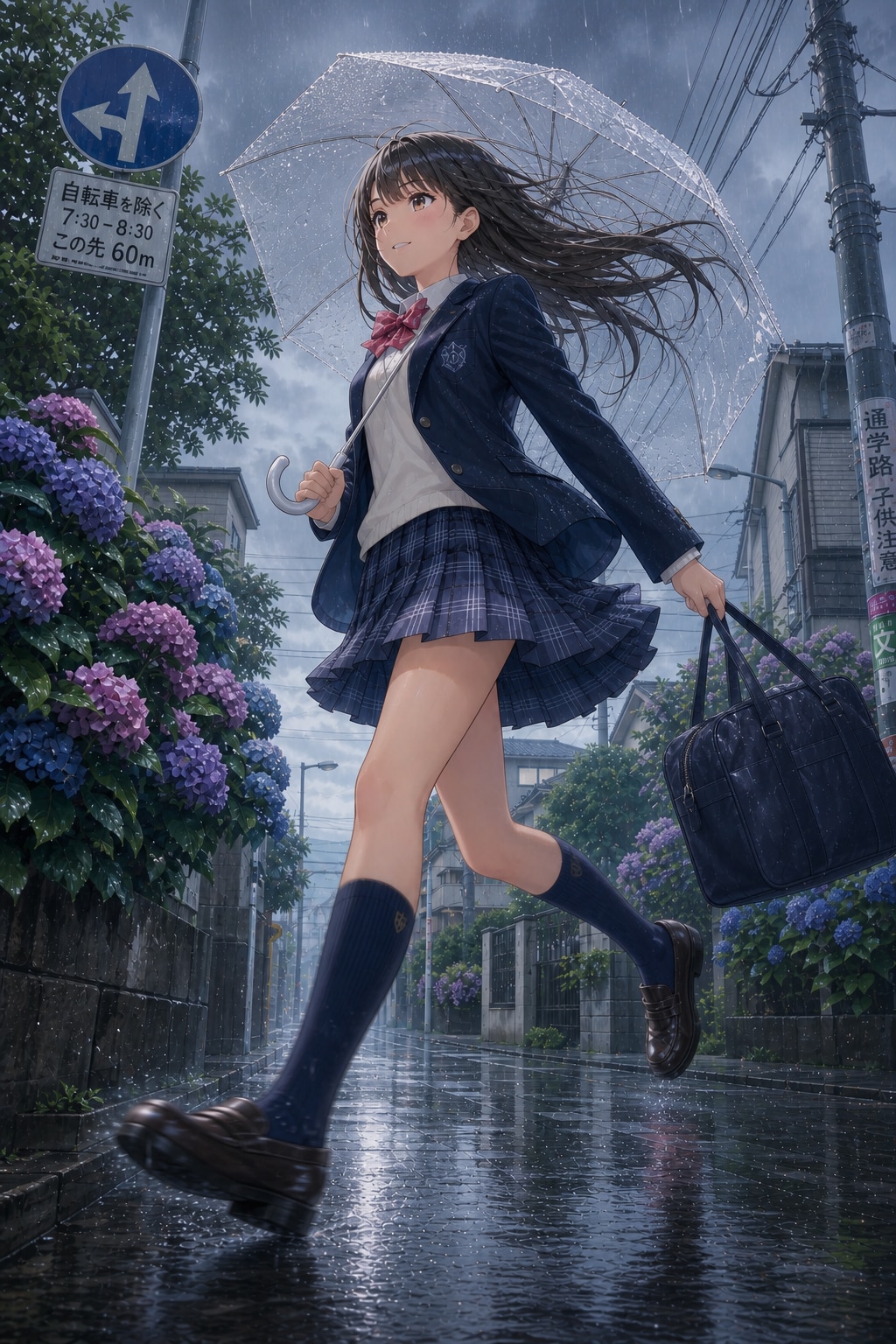 遅刻遅刻〜。