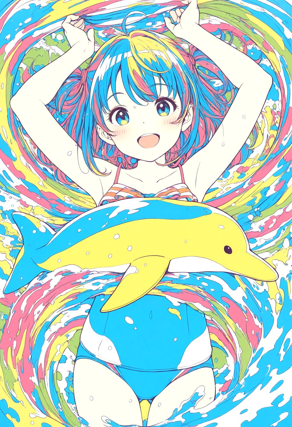 海とイルカ
