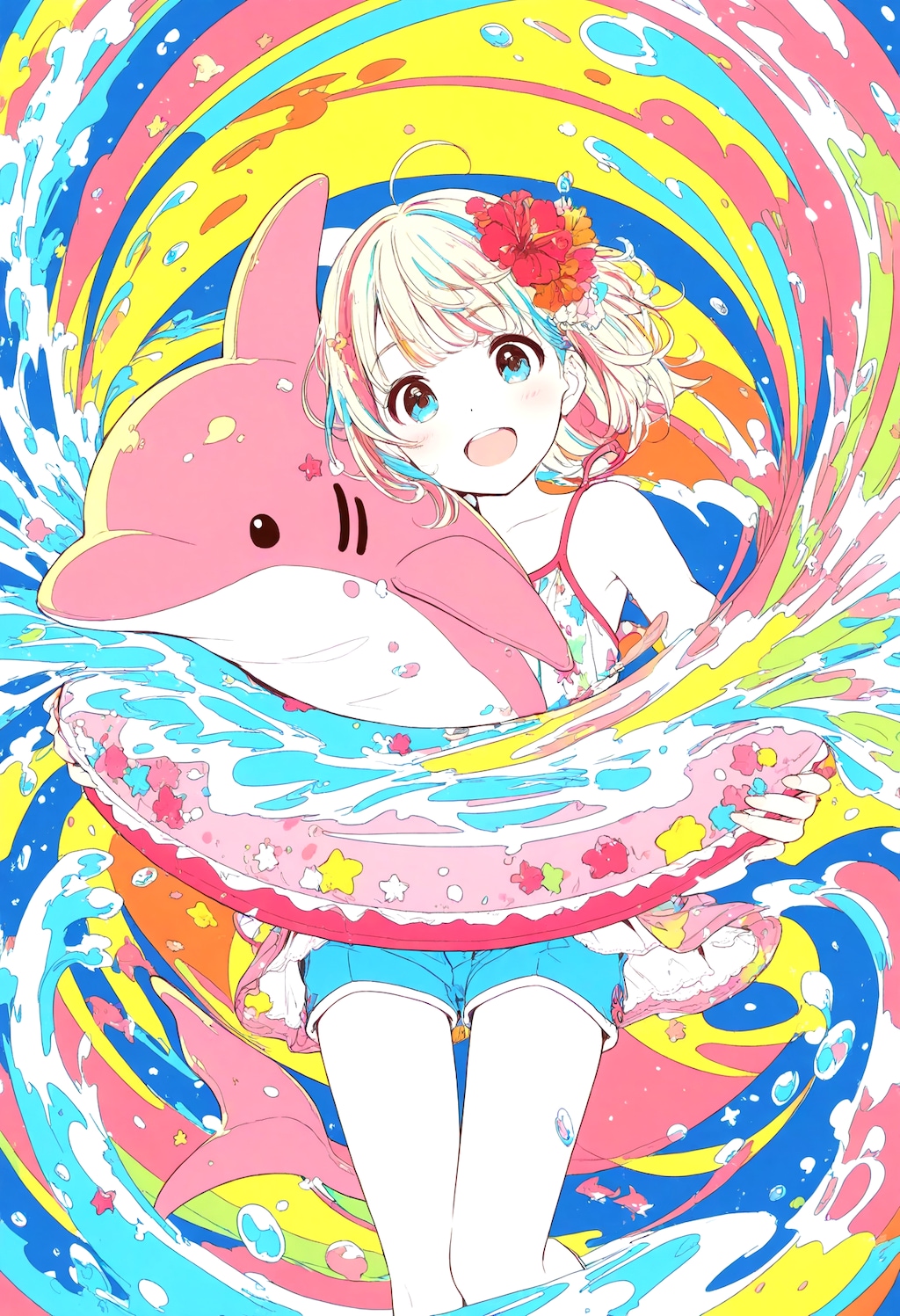 海とイルカ