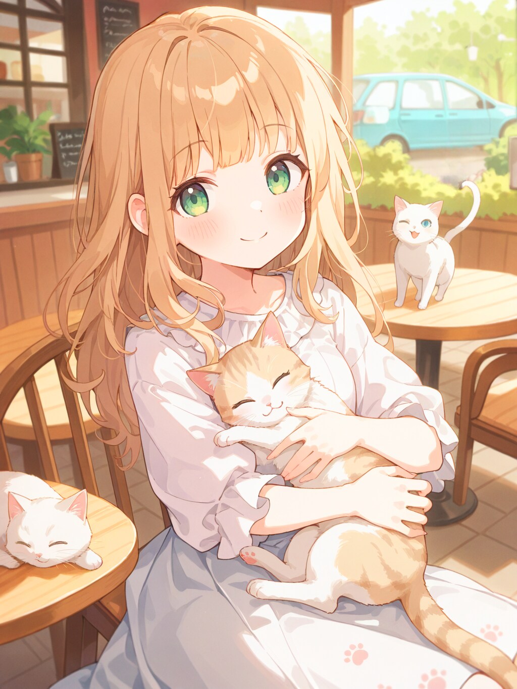 癒やしの猫カフェ