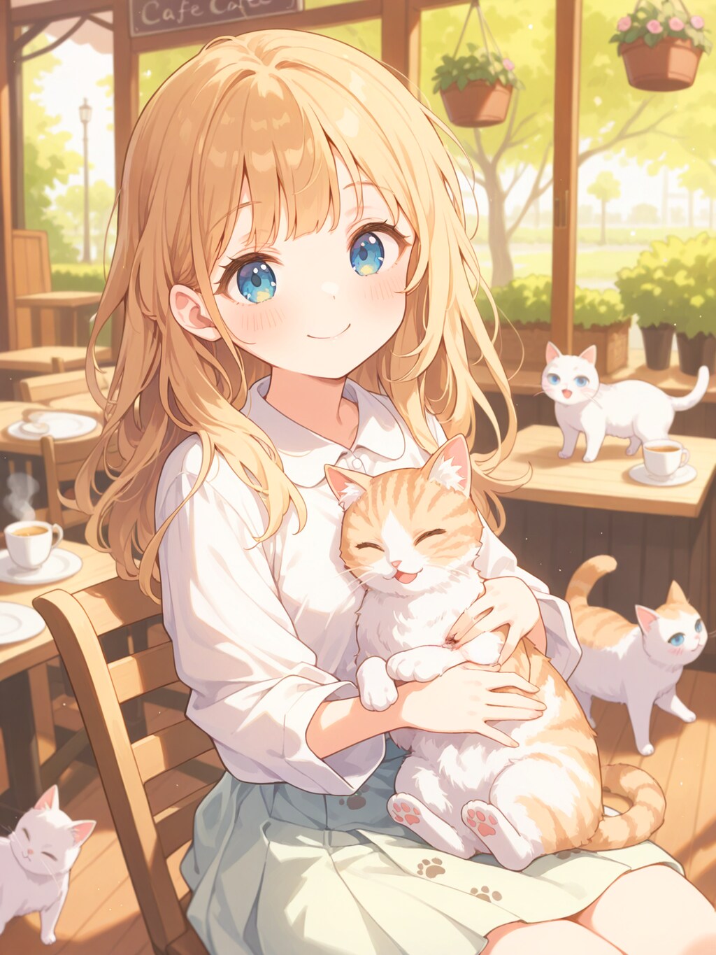 癒やしの猫カフェ