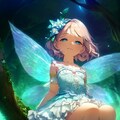 月下の妖精さん 2枚目