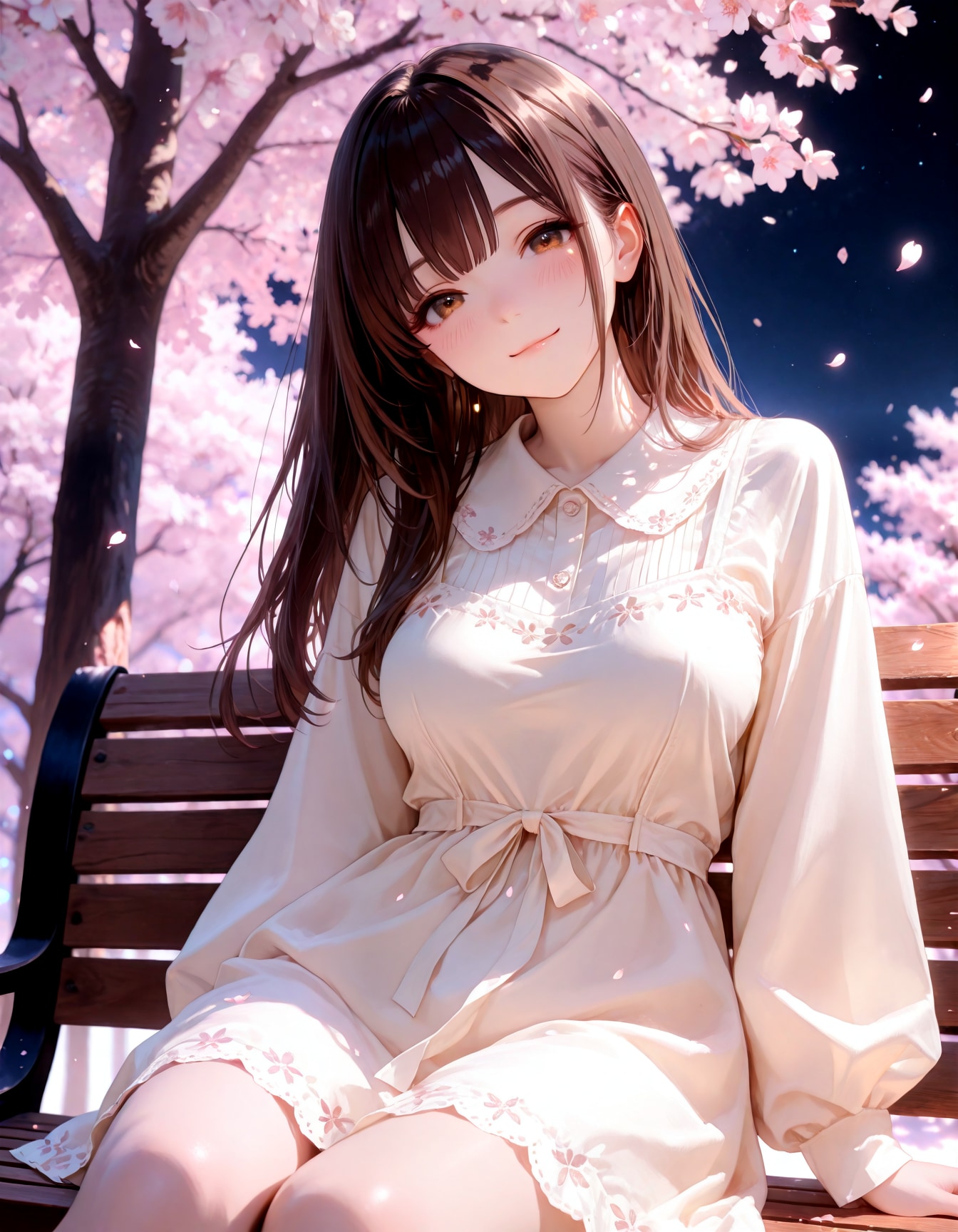 夜桜