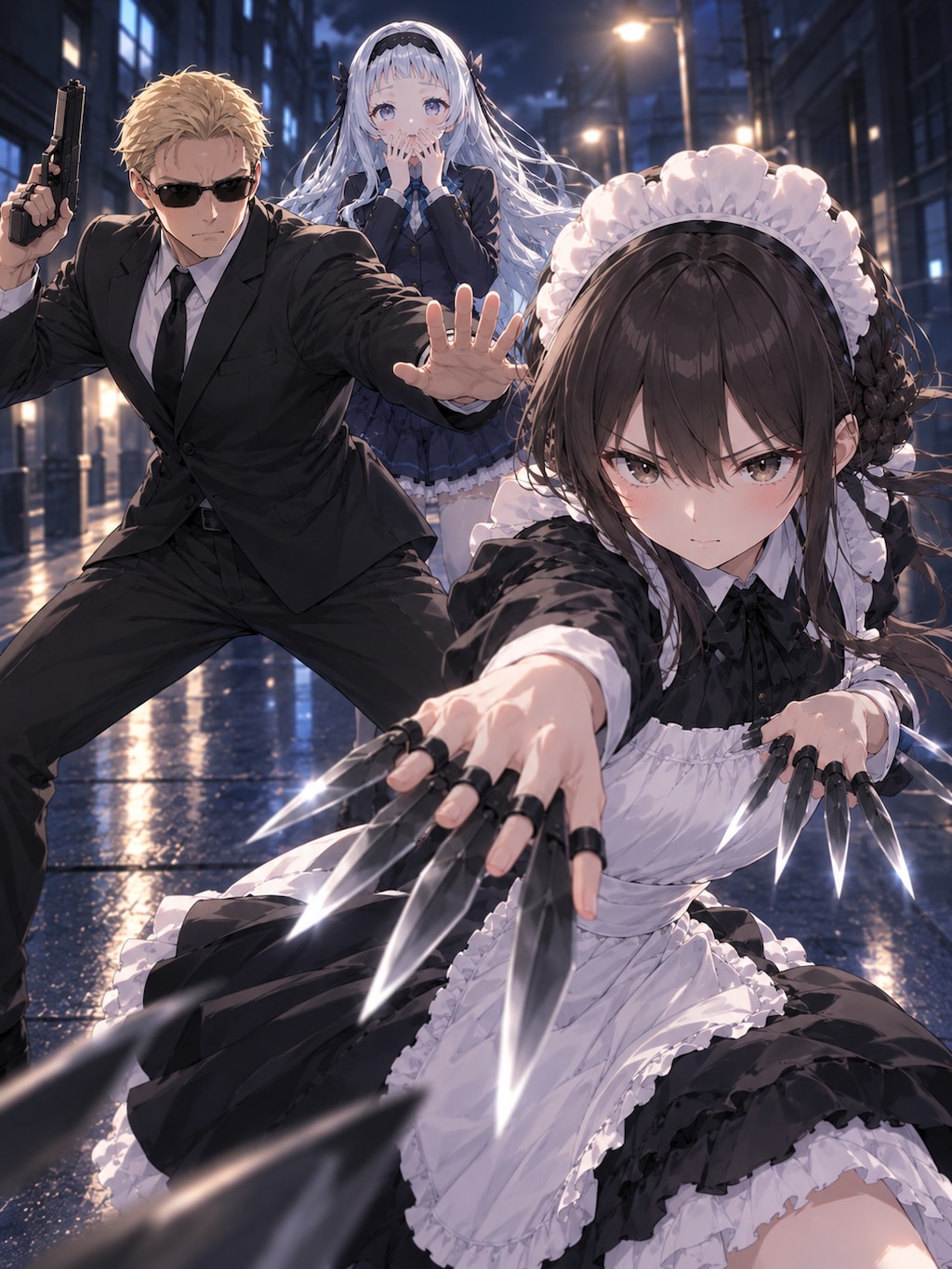 お嬢様を護ります！