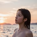 沈む太陽浮くおっぱい 6枚目