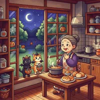 ばあちゃん!来たよ