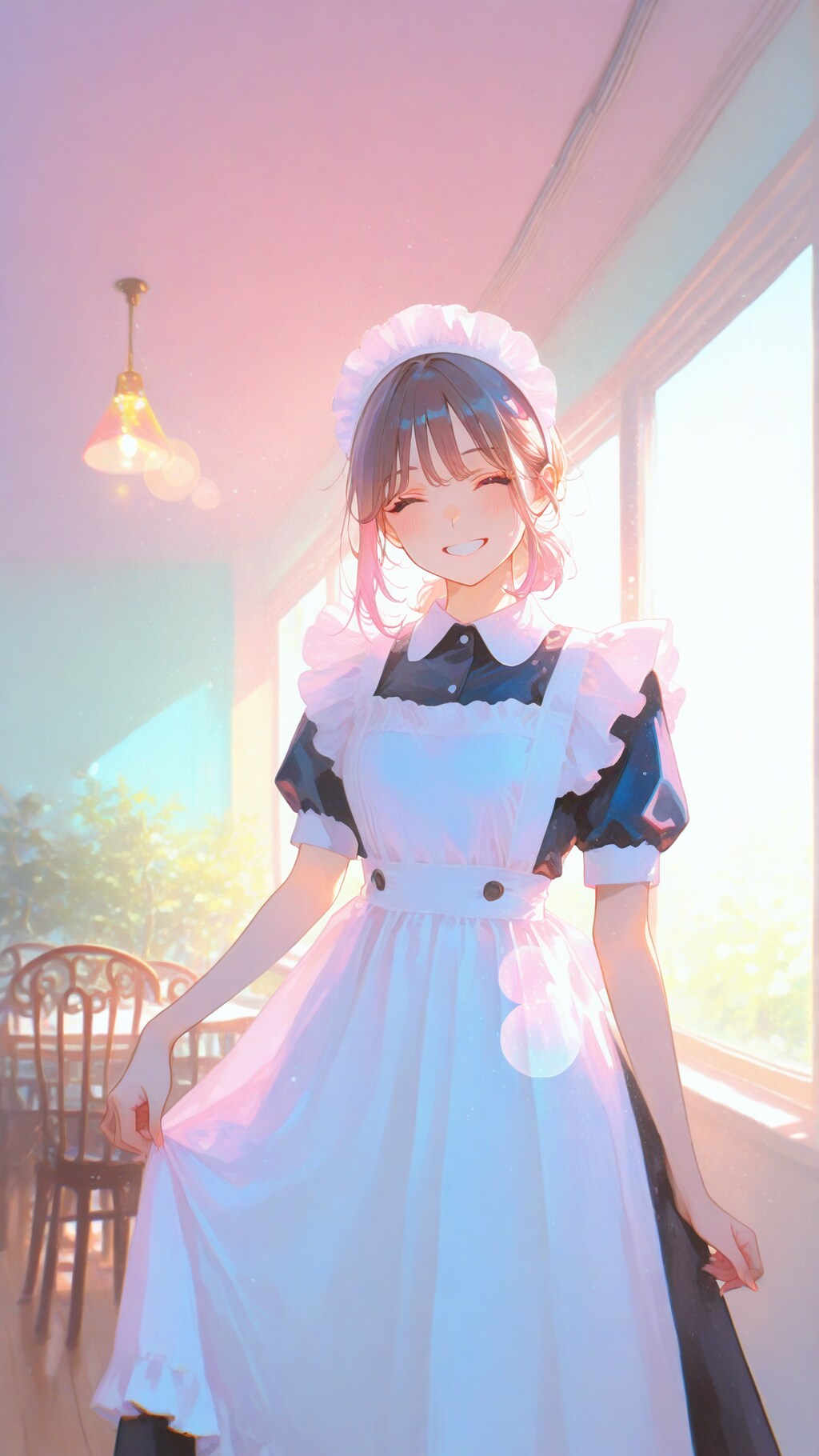 看板娘のメイドさん