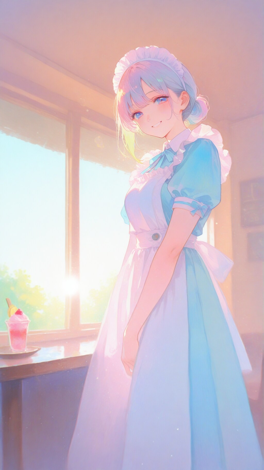 看板娘のメイドさん