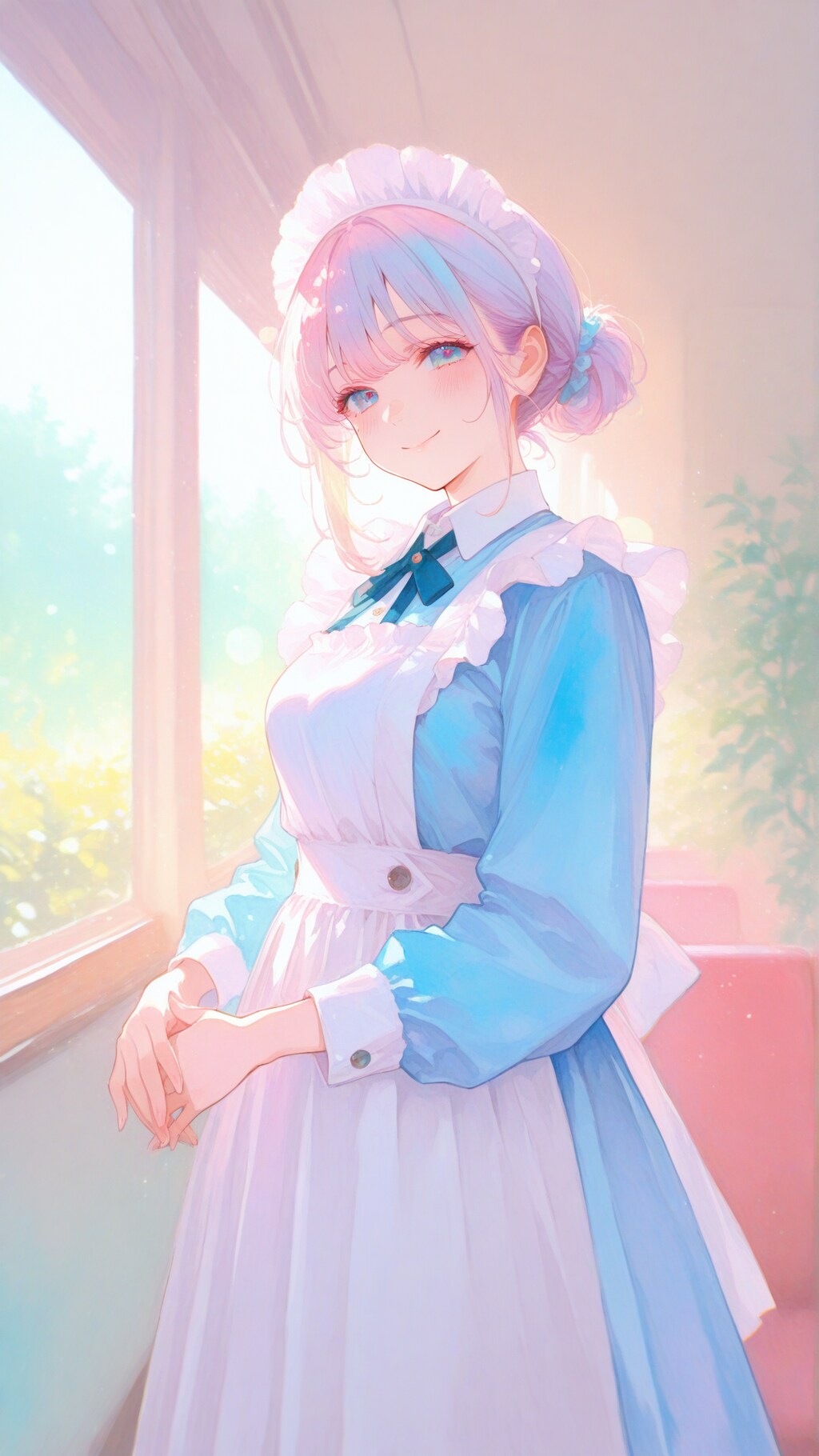 看板娘のメイドさん