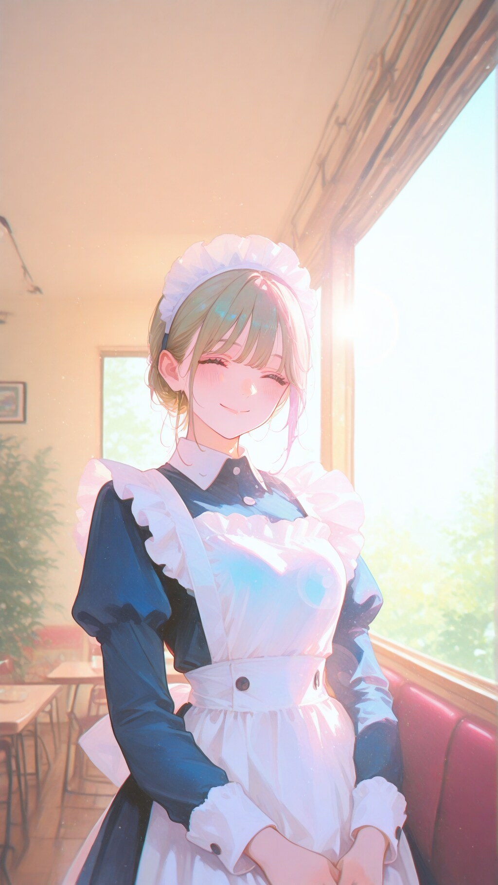 看板娘のメイドさん