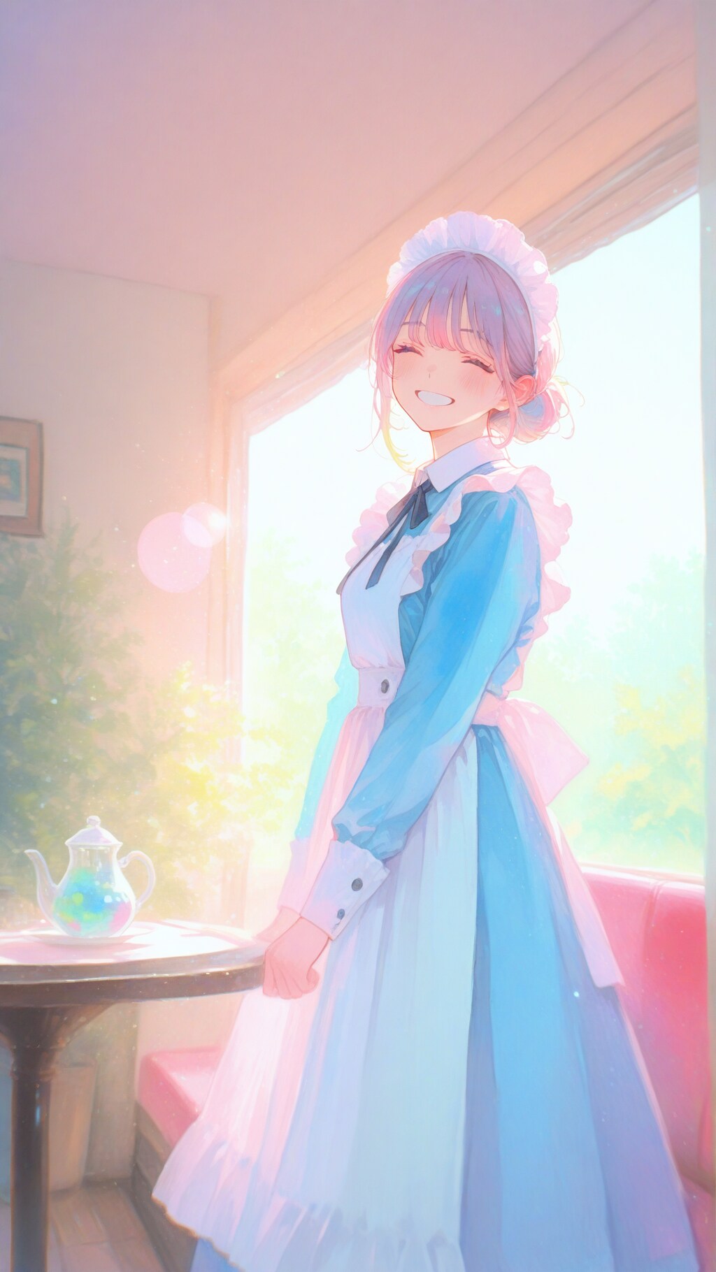 看板娘のメイドさん