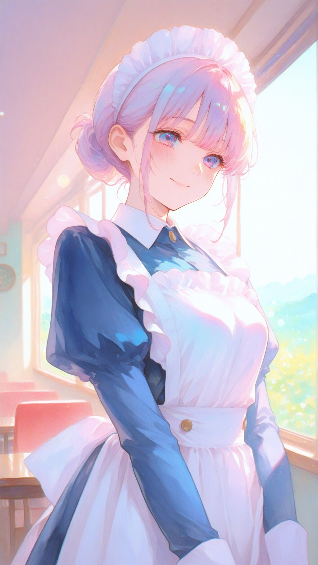 看板娘のメイドさん