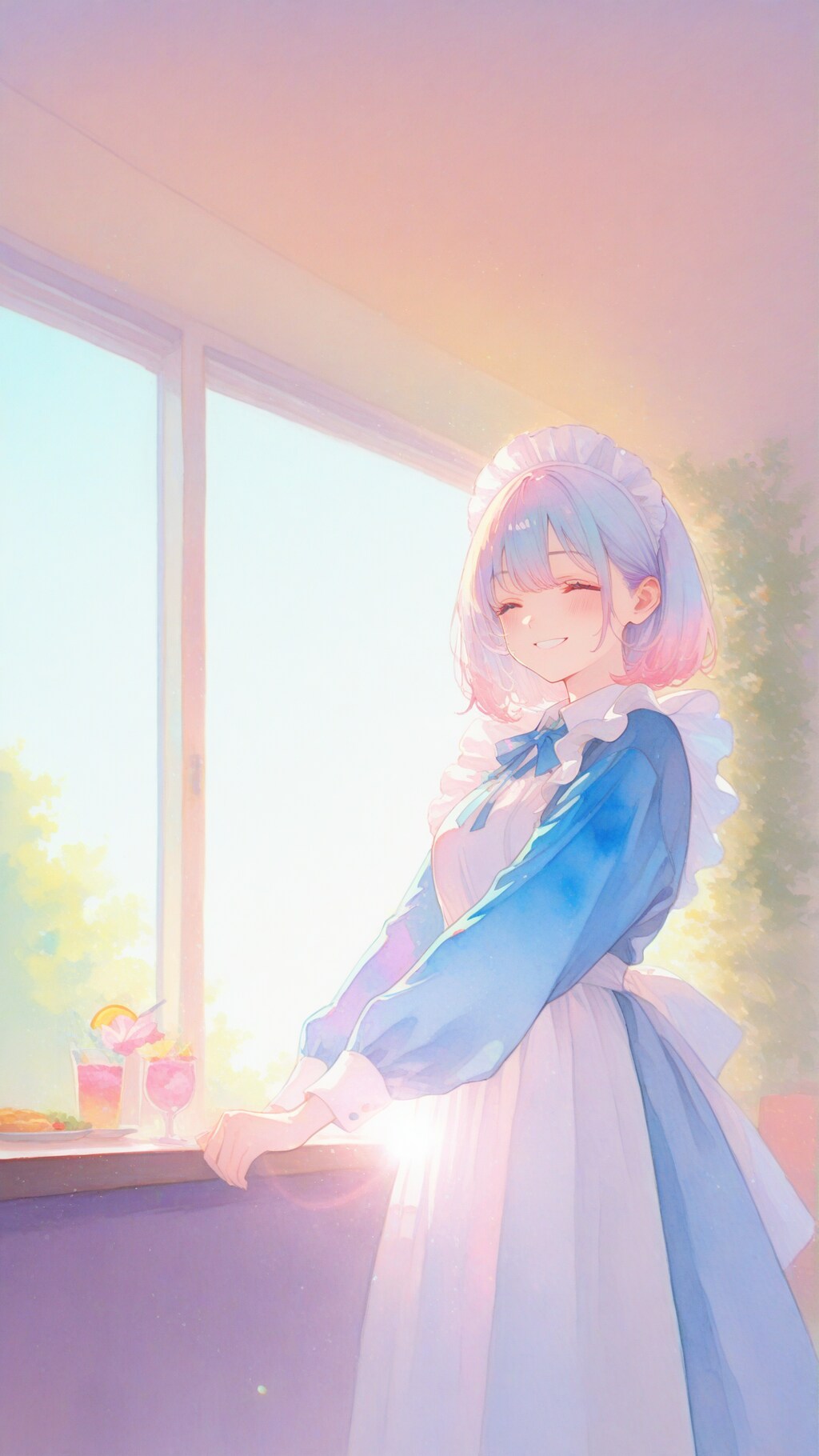 看板娘のメイドさん