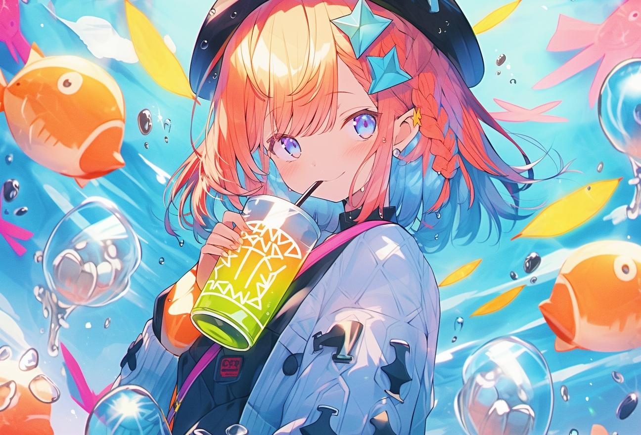 トロピカルとオレンジさん🍹