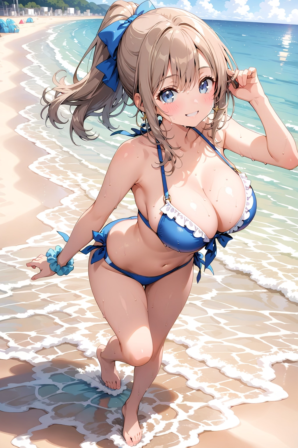水着の彼女