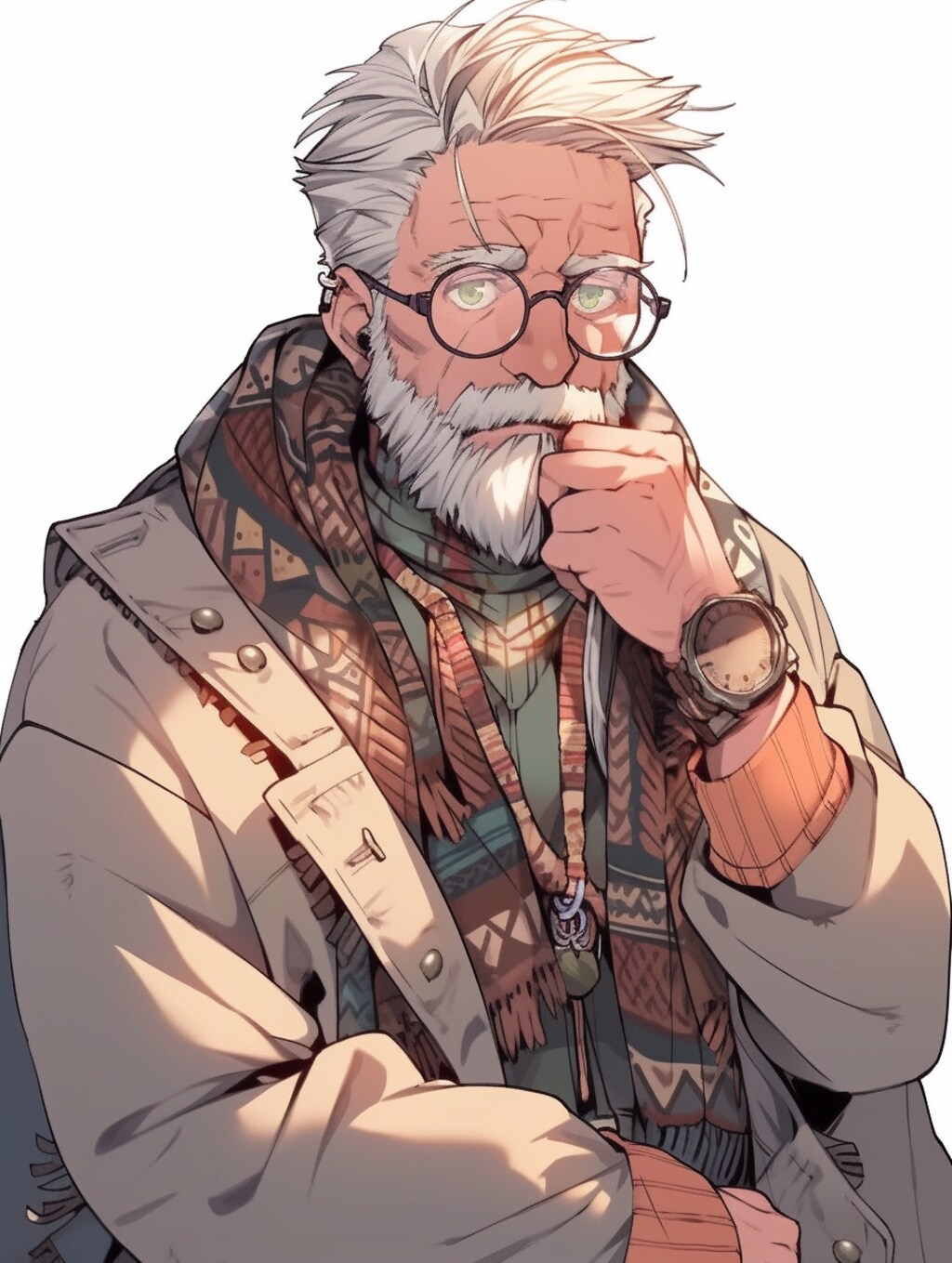 お洒落で素敵なお爺ちゃん