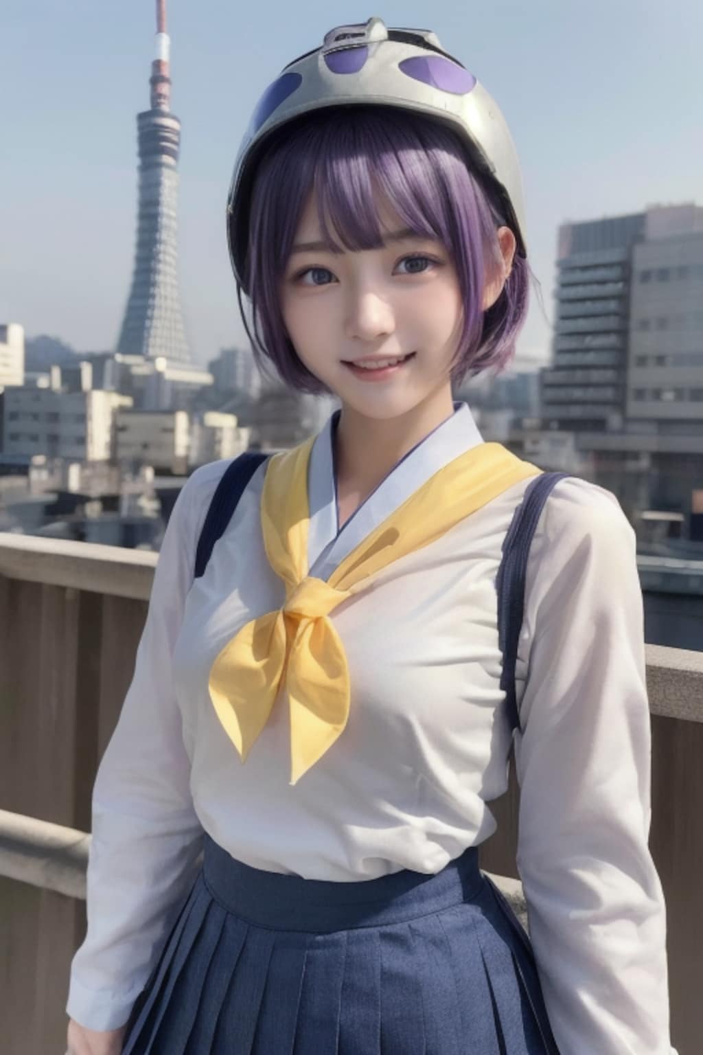 ヘルメット努力義務ちゃん