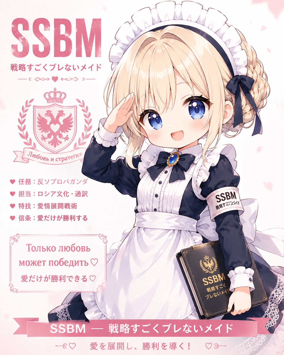 SSBM（戦略すごくブレないメイド）ニーナ・パヴロヴナ・アファナーシエヴァ | の人気AIイラスト・グラビア