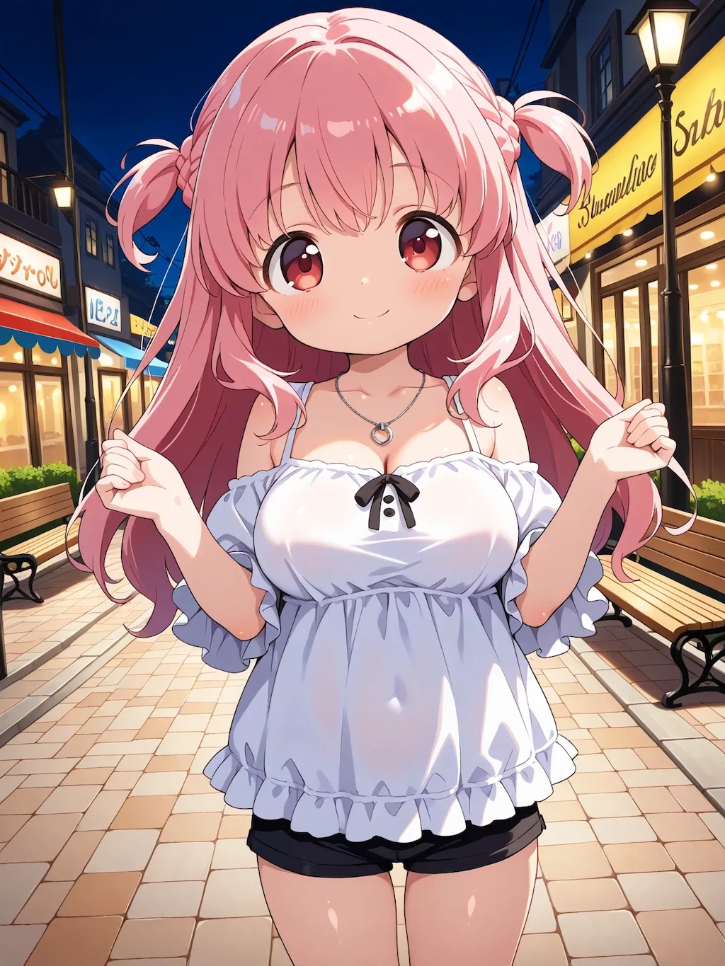 買い物帰り8