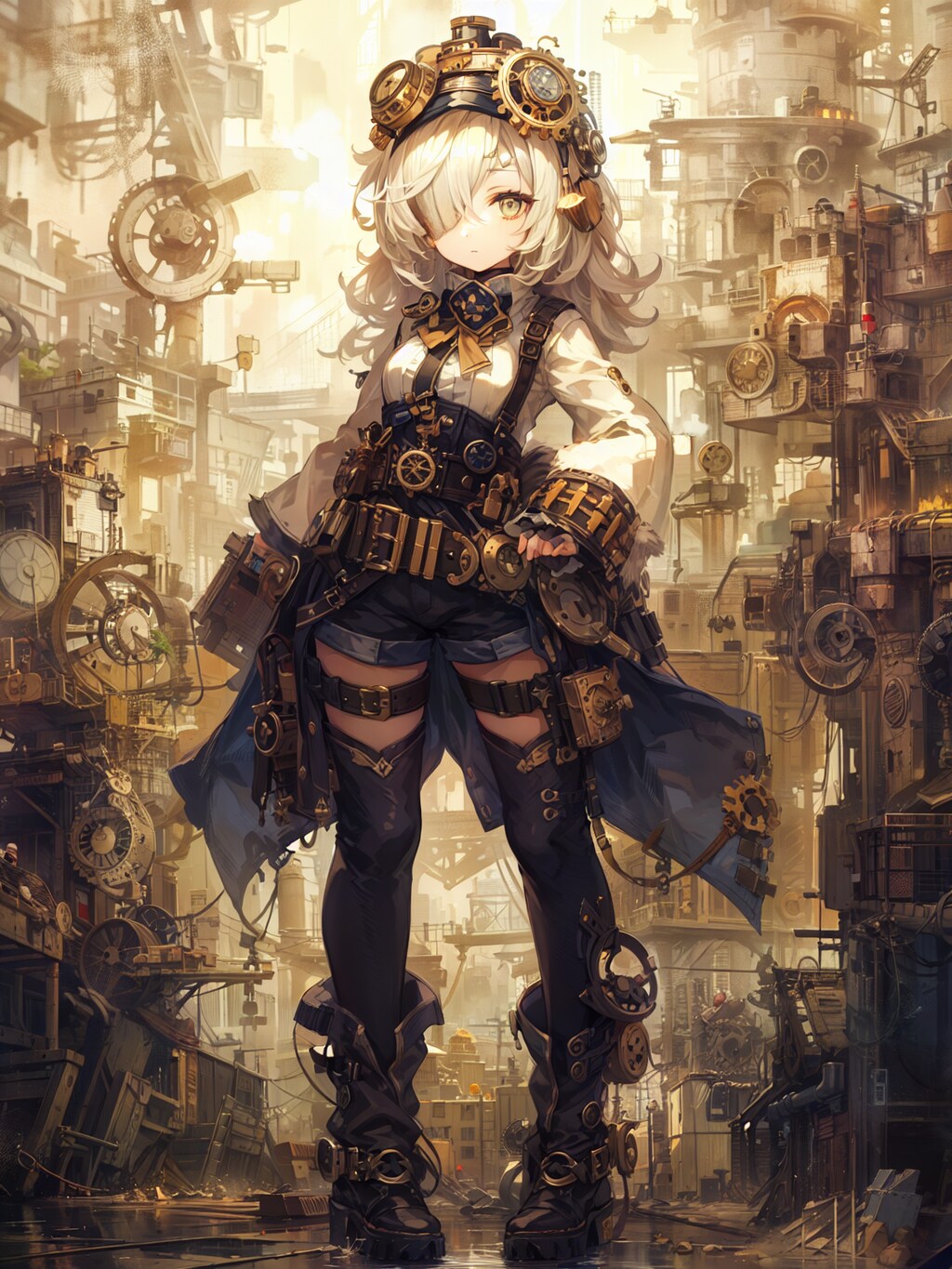 メカクレエンジニアガール