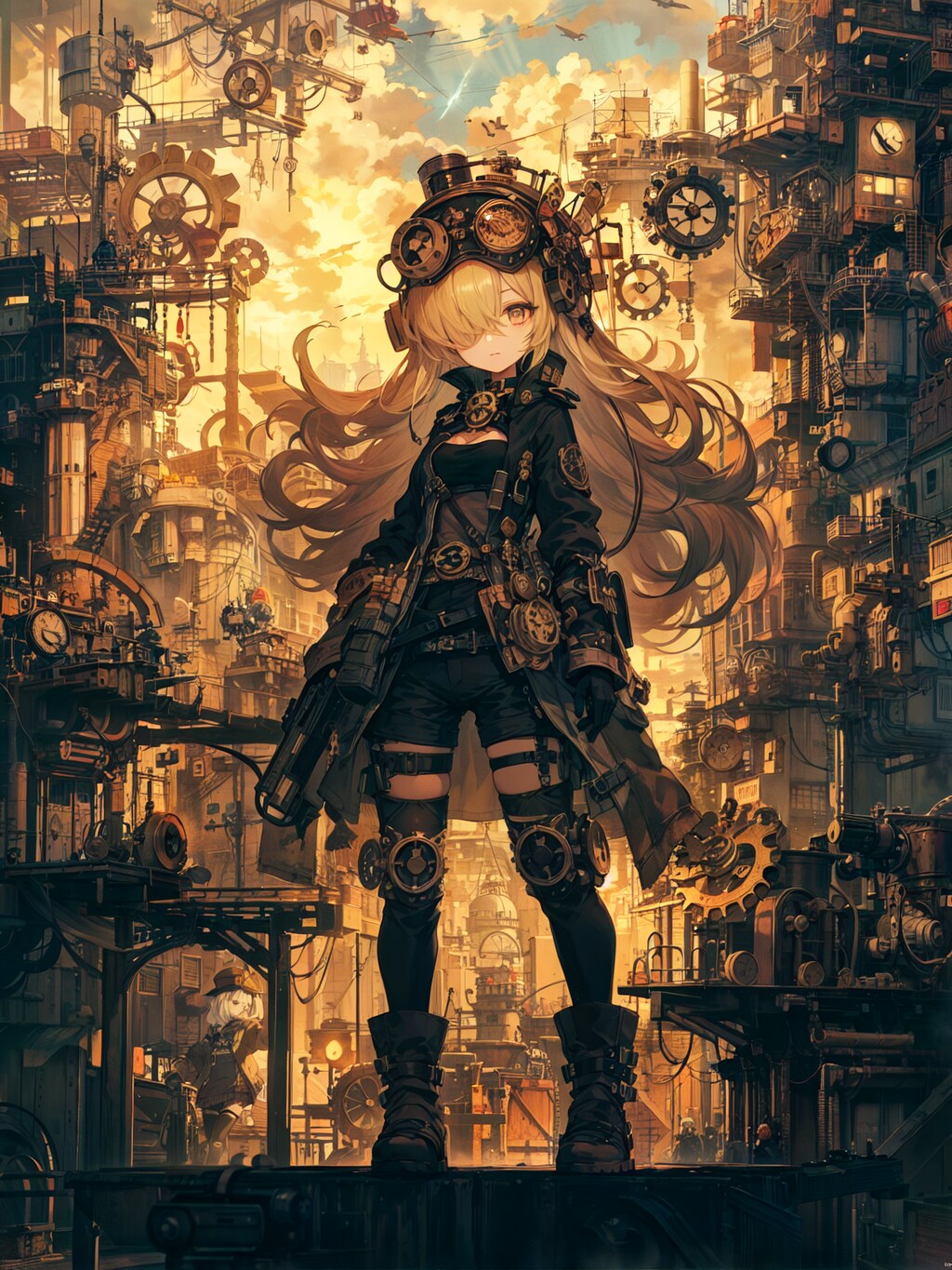 メカクレエンジニアガール
