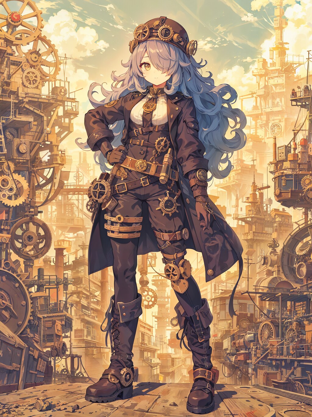 メカクレエンジニアガール