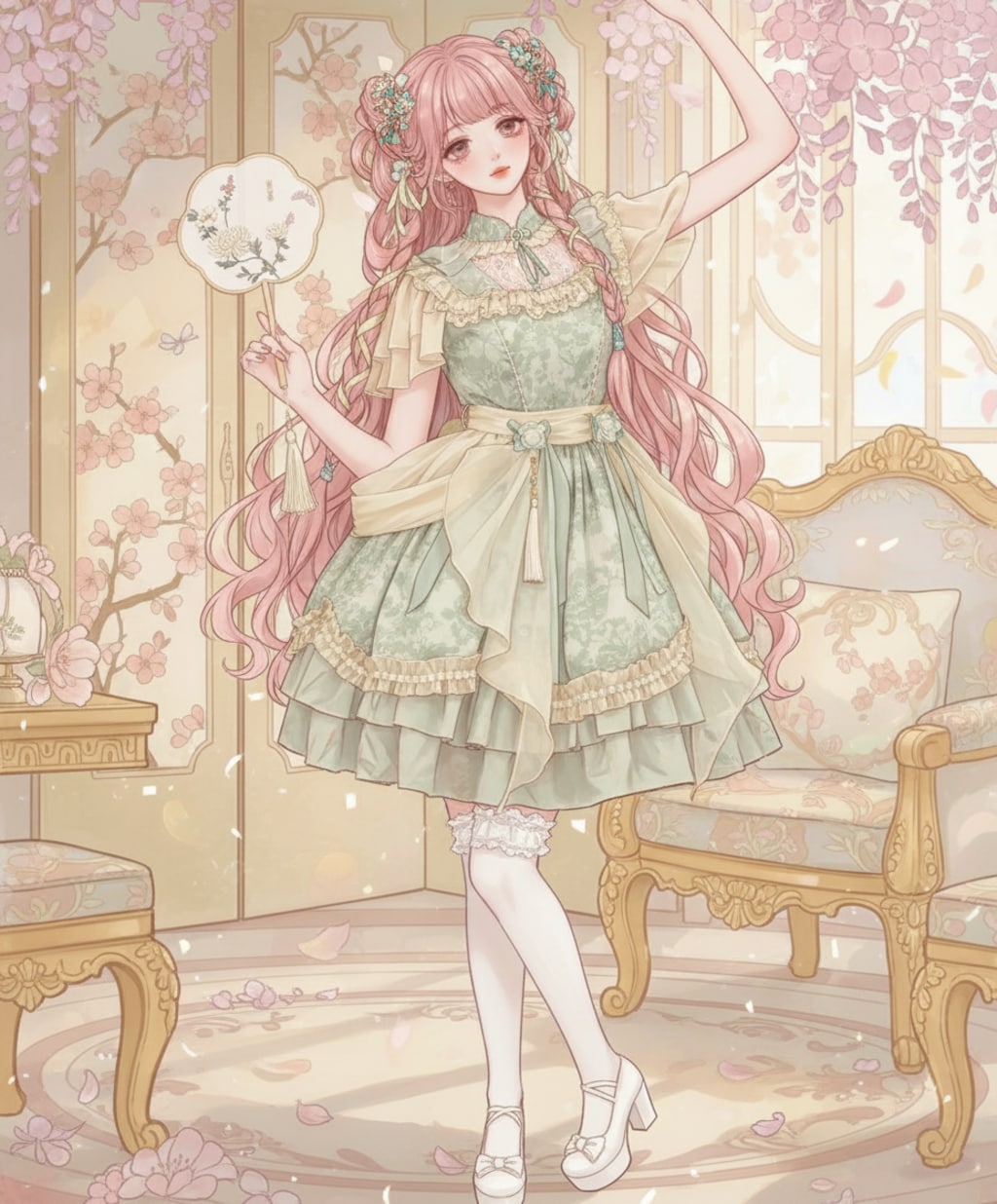 夢に舞う桃花嬌