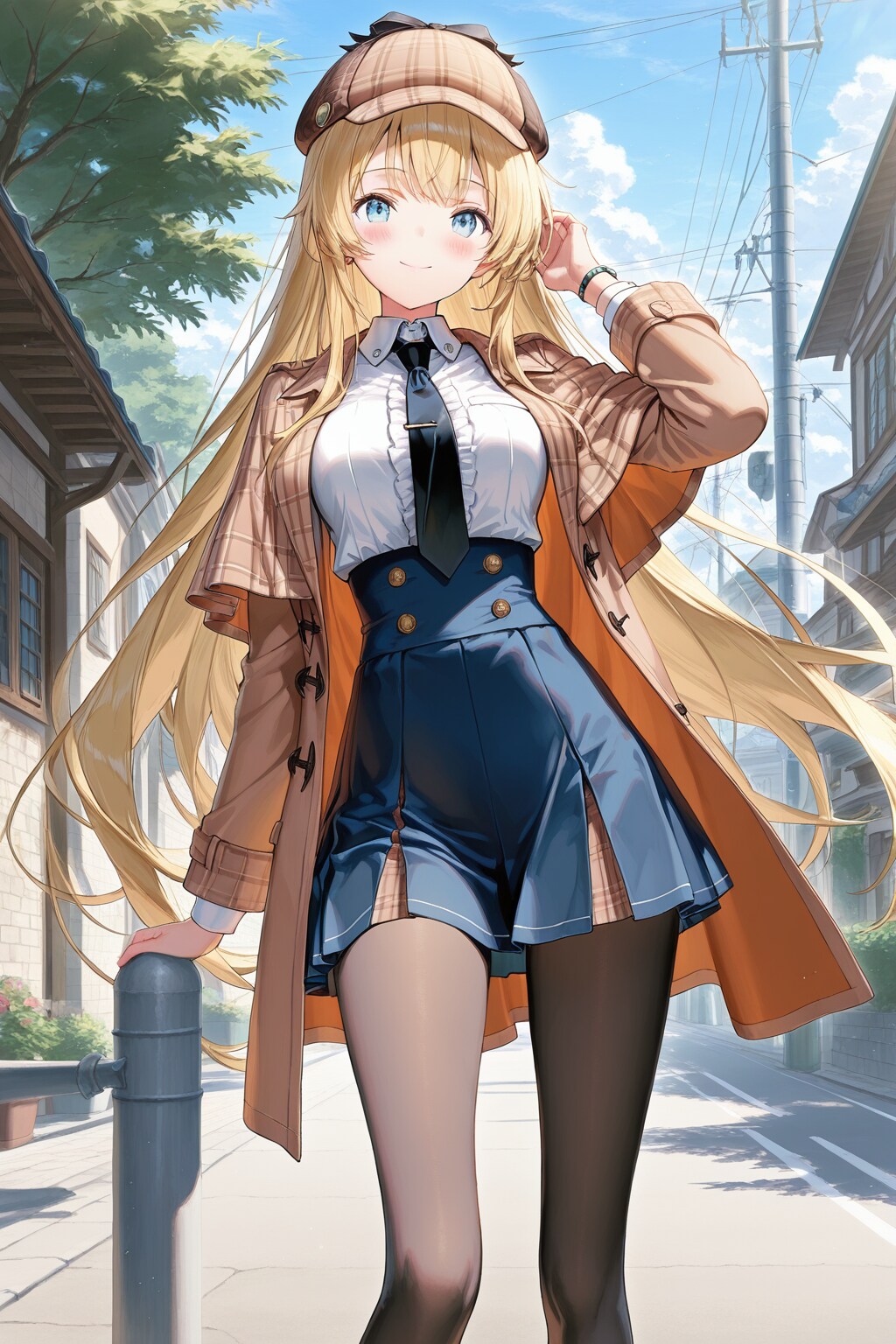 金髪　探偵
