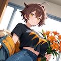 LILYでユリの花 2枚目